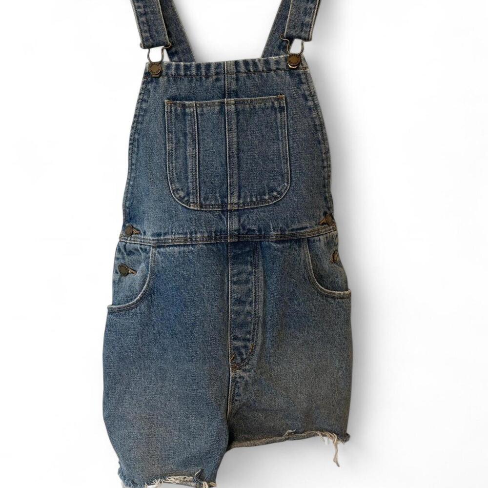 Rollas denim shorts overalls